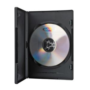 Kastīte DVD 1 disks melna 9mm.