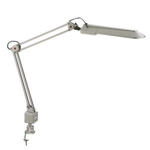 Galda lampa ar spuldzi Dulux S 11W G23, 220V, sudraba krāsa