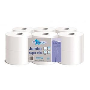 Lotoss.lv: Tualetes papīrs SUPER MINI JUMBO,  rullis,  2 kārtas,  180m
