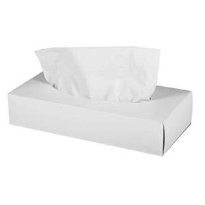 Lotoss.lv: Kosmētiskas salvetes 100gab. 2 slāņi,  baltā krāsā