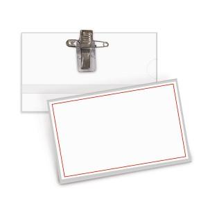Identifikacijas karte FORPUS 54x90mm,  ar metāla klipsi