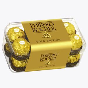 Šokolādes konfektes FERRERO ROCHER,  200g.