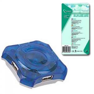 HUB USB 2.0 4port, zīls