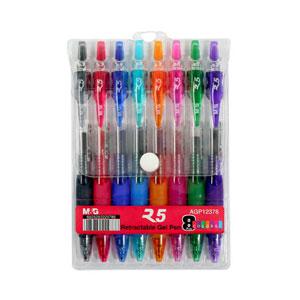 *Pildspalvu komplekts gēla 8 krāsas 0.7mm AGP12378