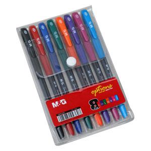 Pildspalvu komplekts OPTIONS 8 krāsas ABP629R1
