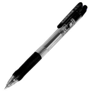 *Pildspalva lodīšu HI-LINE 0.7mm melna BP-8106
