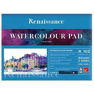 *Akvareļu albums R102 275x375mm, 15 lapas, 200g/m2 Renaissance