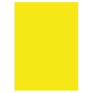 Krāsains kartons 70x50cm,  divp. 230g. 1 loksne citrondzelt.