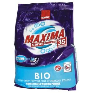 SANO Maxima Bio 1.25kg koncentrēts veļas pulveris