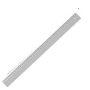 Lineāls dūmkr.40cm
