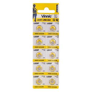 Lotoss.lv: Baterija AG4 L626F LR66 1.5V Vinnic