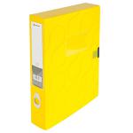 Коробка для документов A4/55мм Panta Plast Omega желтая