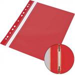 Подшиваемая папка-скоросшиватель А4 с перфорацией красная PPS97800