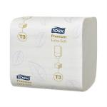 Tualetes papīrs salvetēs TORK Premium Extra Soft T3,  2 slāņi